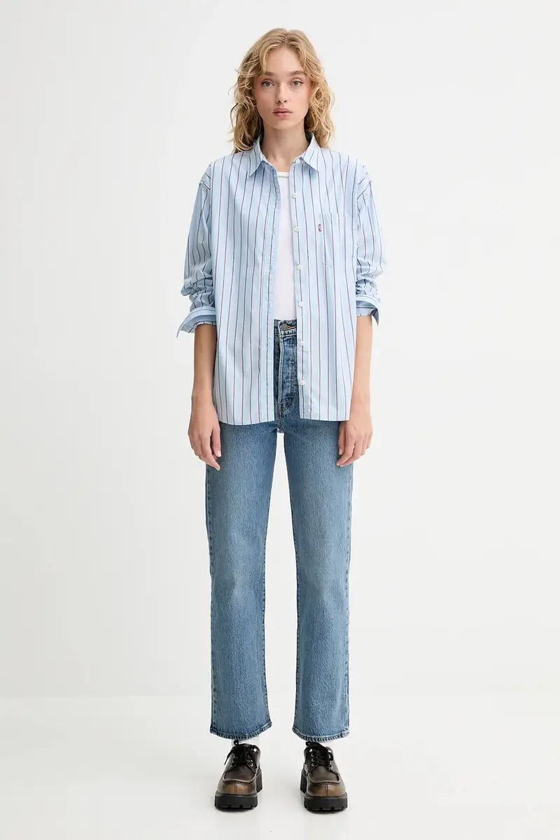 Levi's Jeans Donna Rosso 3581434 miniatura 2