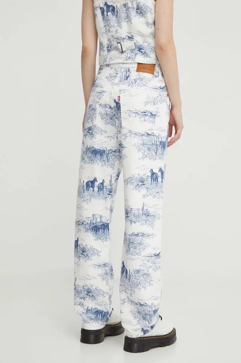 Levi's Jeans Donna Rosso 3123930 miniatura 3