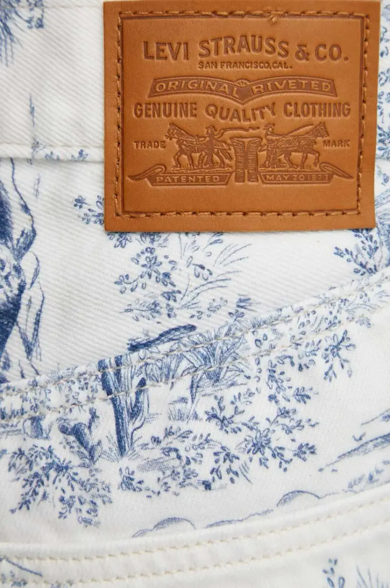 Levi's Jeans Donna Rosso 3123930 miniatura 5