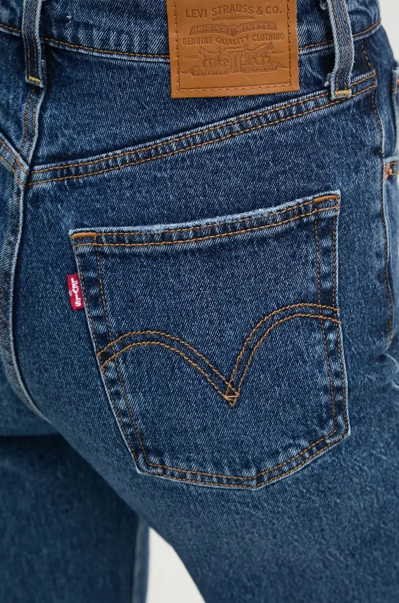 Levi's Jeans Donna Rosso 3245826 miniatura 4