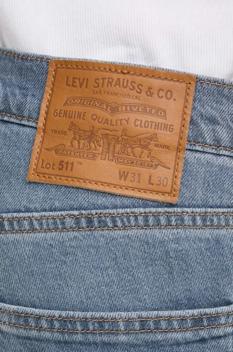 Levi's Jeans Uomo Rosso 3133162 miniatura 4