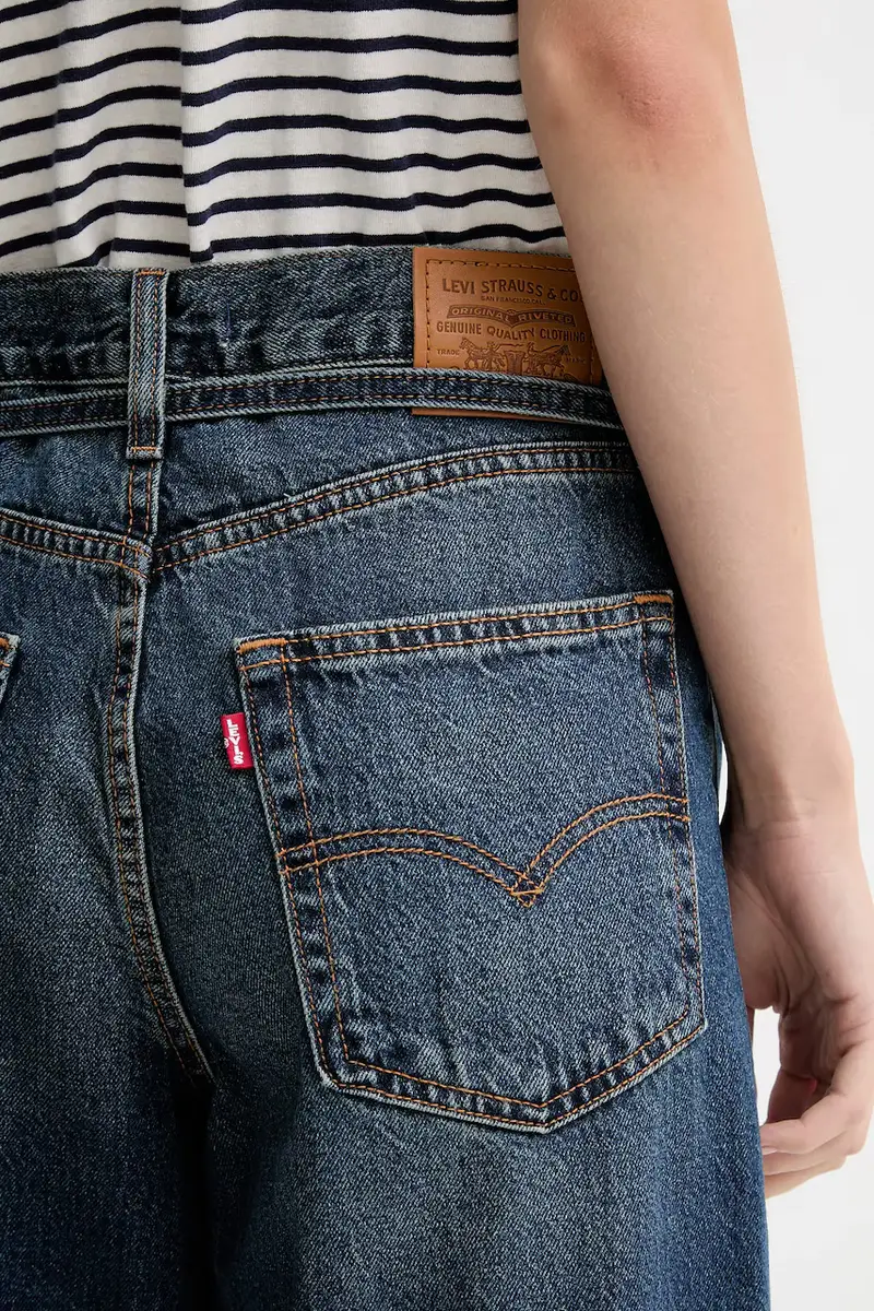 Levi's Jeans Donna Rosso 3246168 miniatura 3