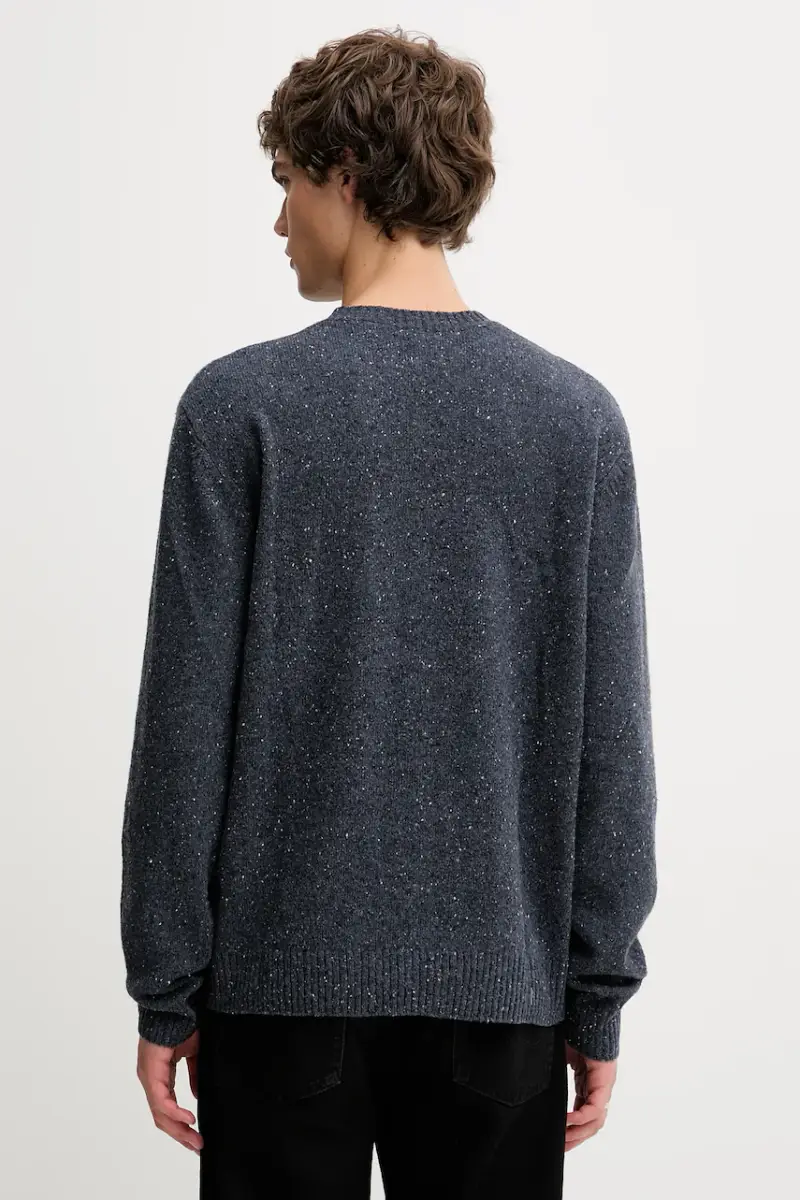 Levi's maglione con lana colore blu navy A4320 miniatura 3