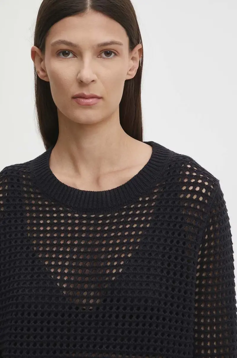 Levi s maglione in cotone Nero