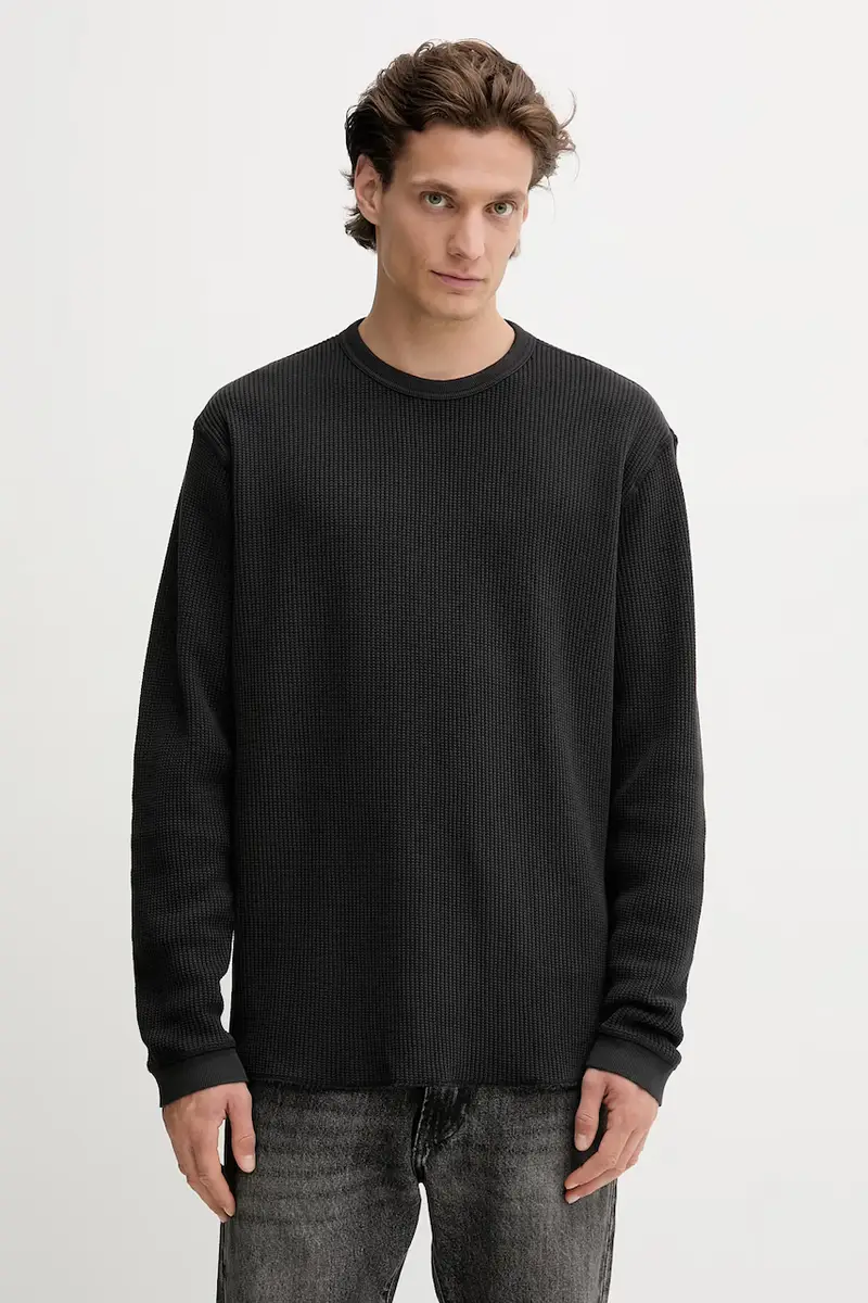 Levi's maglione in cotone uomo colore nero A9249