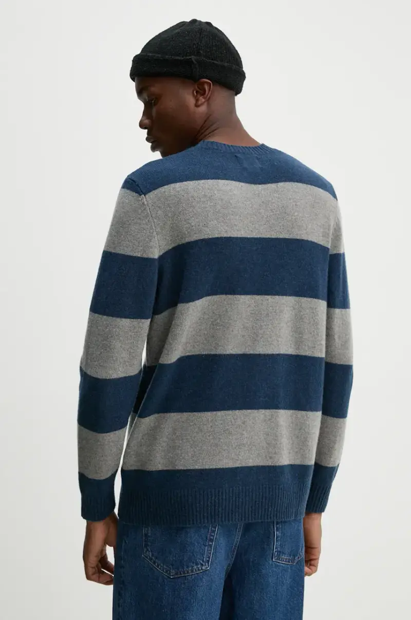 Levi's maglione in lana uomo Blu navy miniatura 3