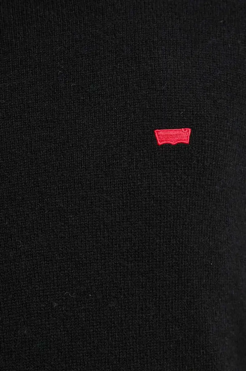 Levi's maglione in lana uomo colore nero miniatura 5
