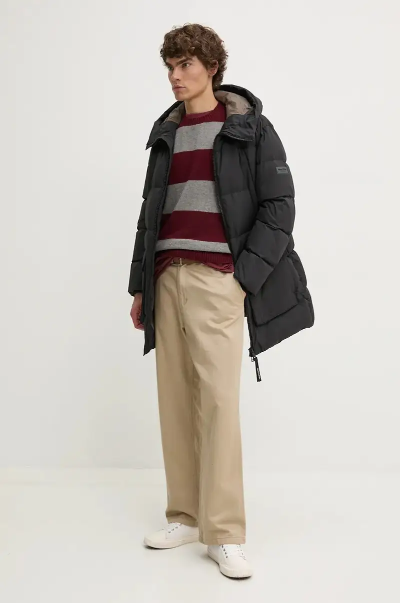 Levi's maglione in lana uomo Granata miniatura 2