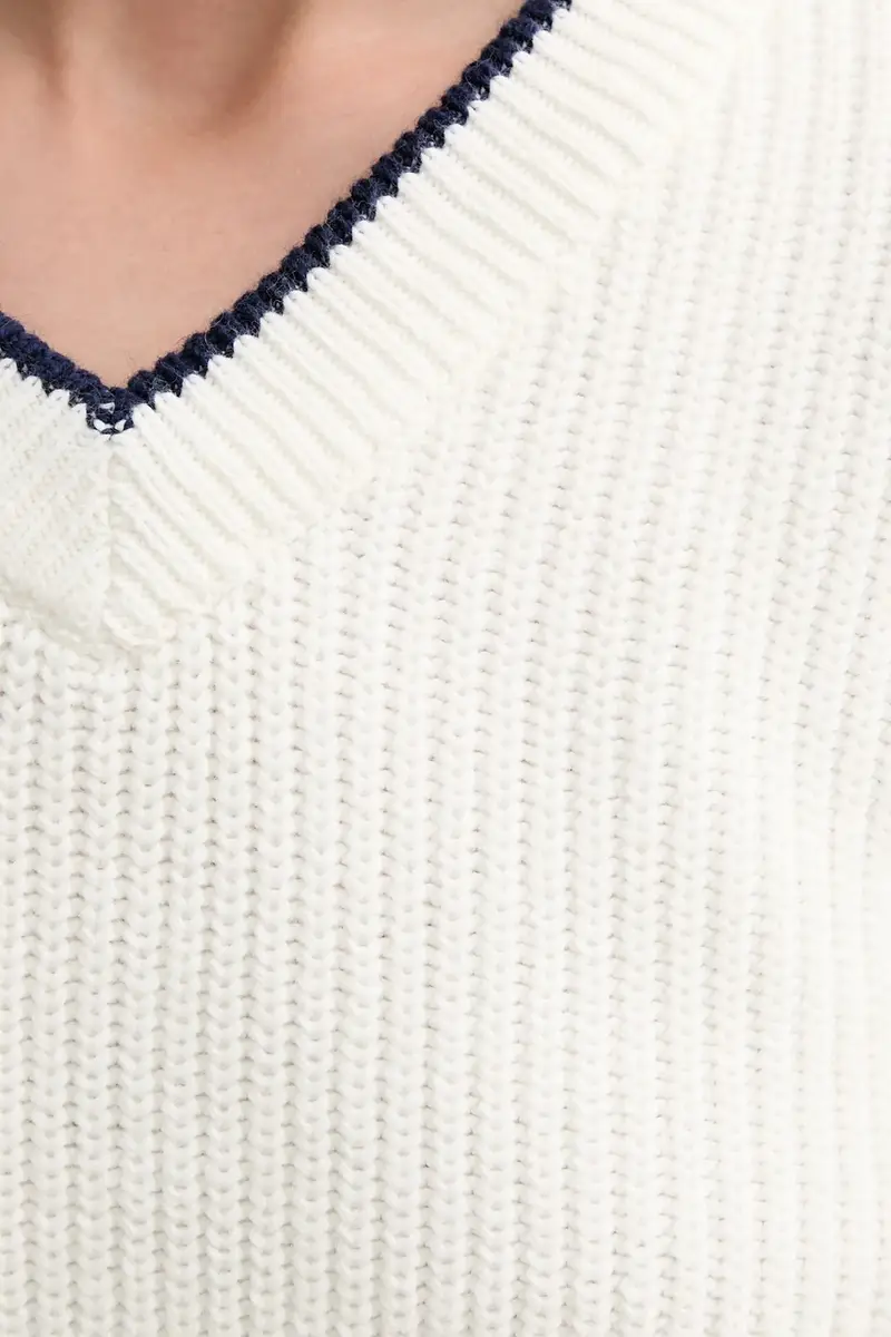 Levi's maglione in misto lana donna colore beige 0037O miniatura 5