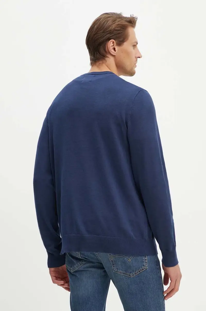 Levi's maglione uomo colore blu navy miniatura 3