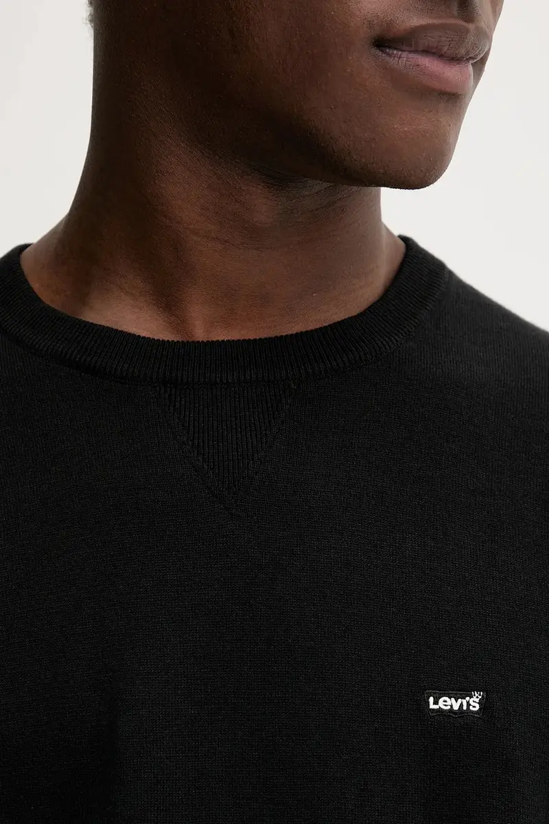 Levi's maglione uomo colore verde Nero miniatura 5