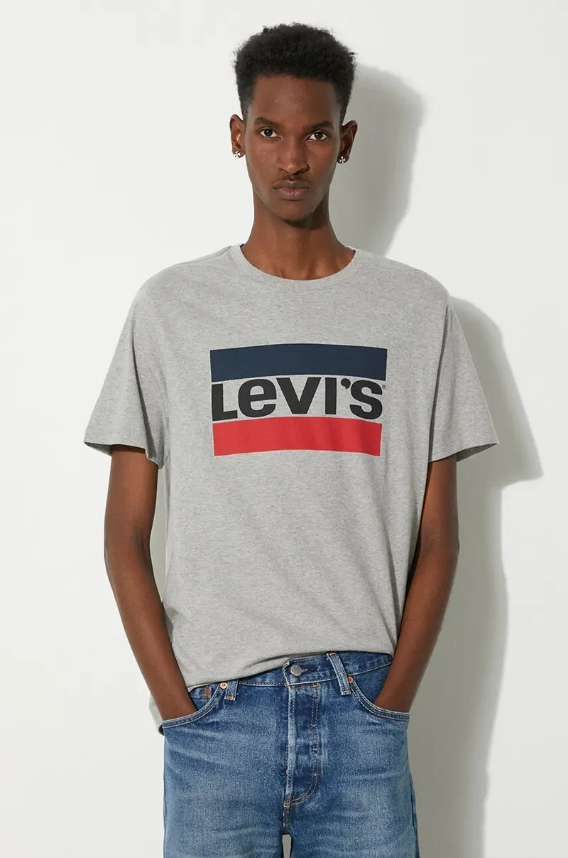 Levi's Mainline Graphic Tee Grey 39636.0002 Grigio