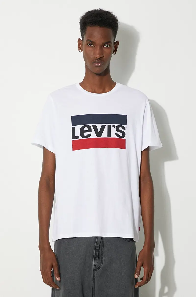 Levi's Mainline Graphic Tee White 39636.0000 Bianco