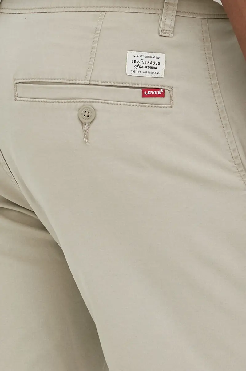 Levi's pantaloncini Beige miniatura 4