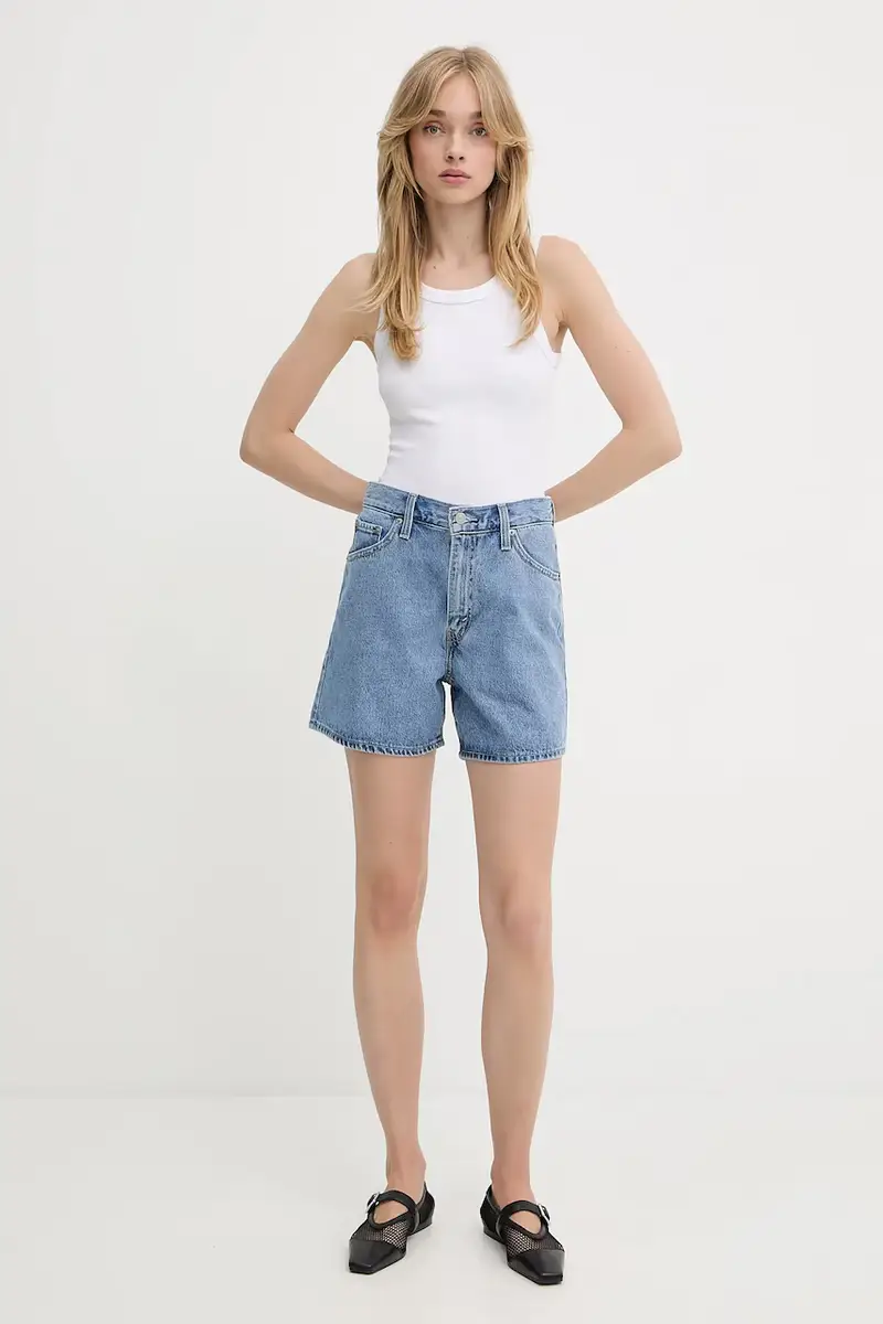 Levi's Jeans Donna Rosso 3245691 miniatura 2