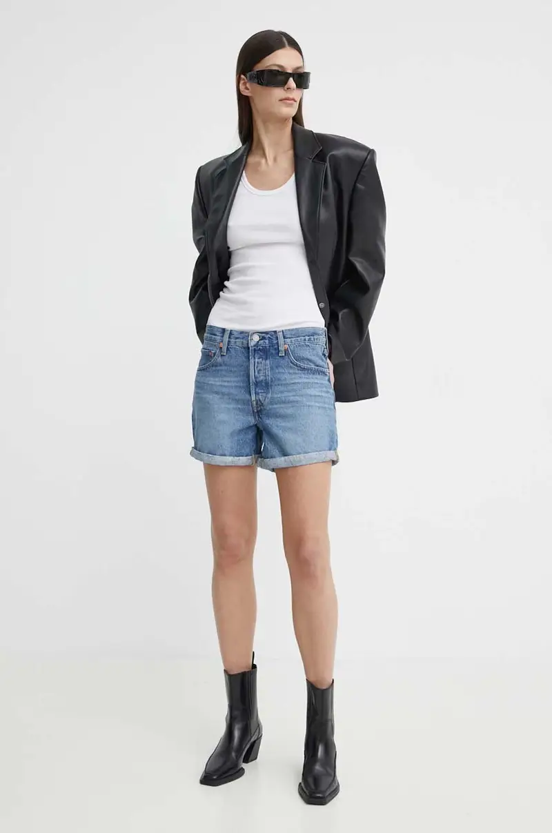 Levi's Jeans Donna Rosso 2469811 miniatura 2