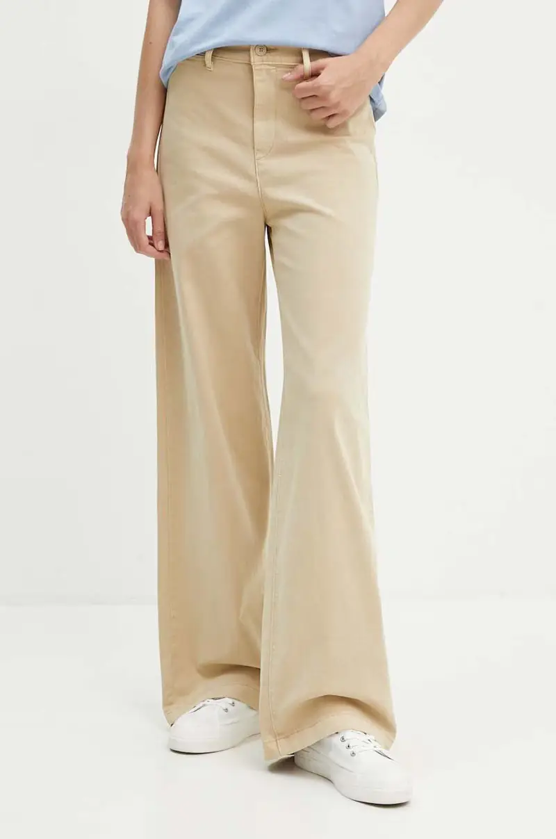 Levi's pantaloni donna colore beige A8697