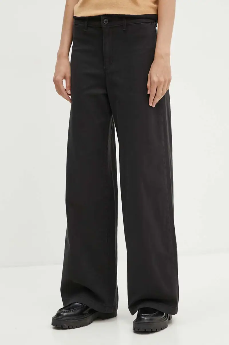 Levi's pantaloni donna colore nero A8697