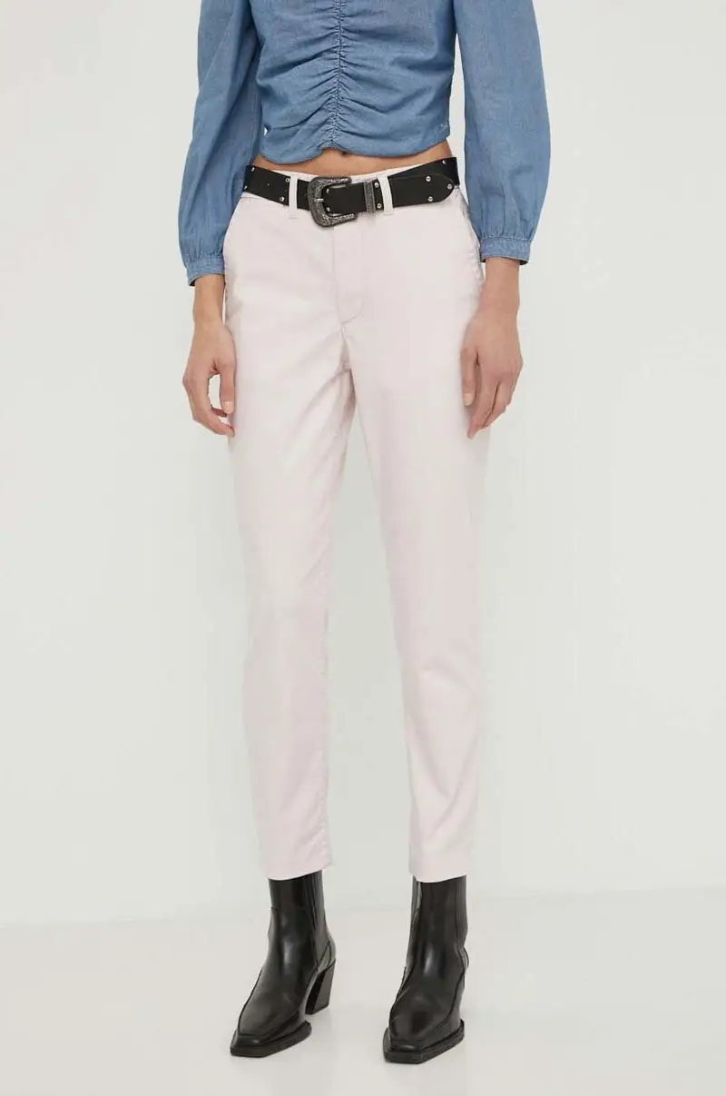 Levi's pantaloni donna colore rosa