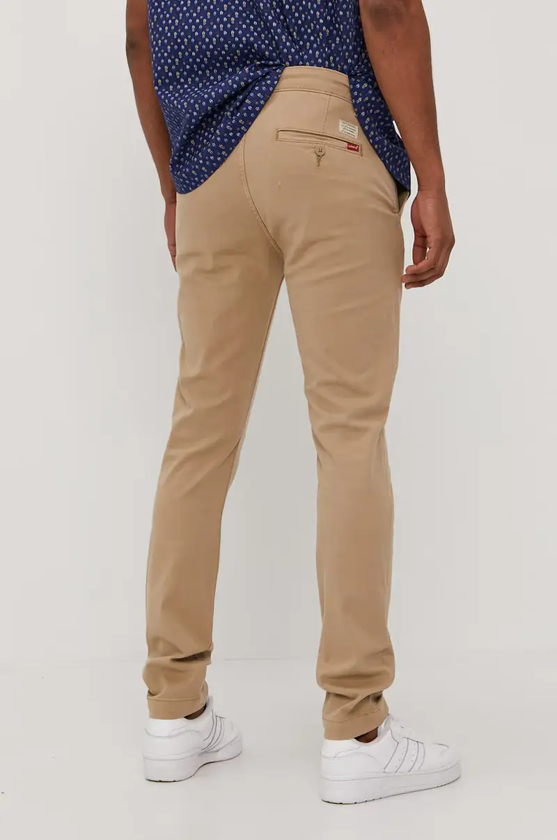 Levi's pantaloni uomo Beige miniatura 3
