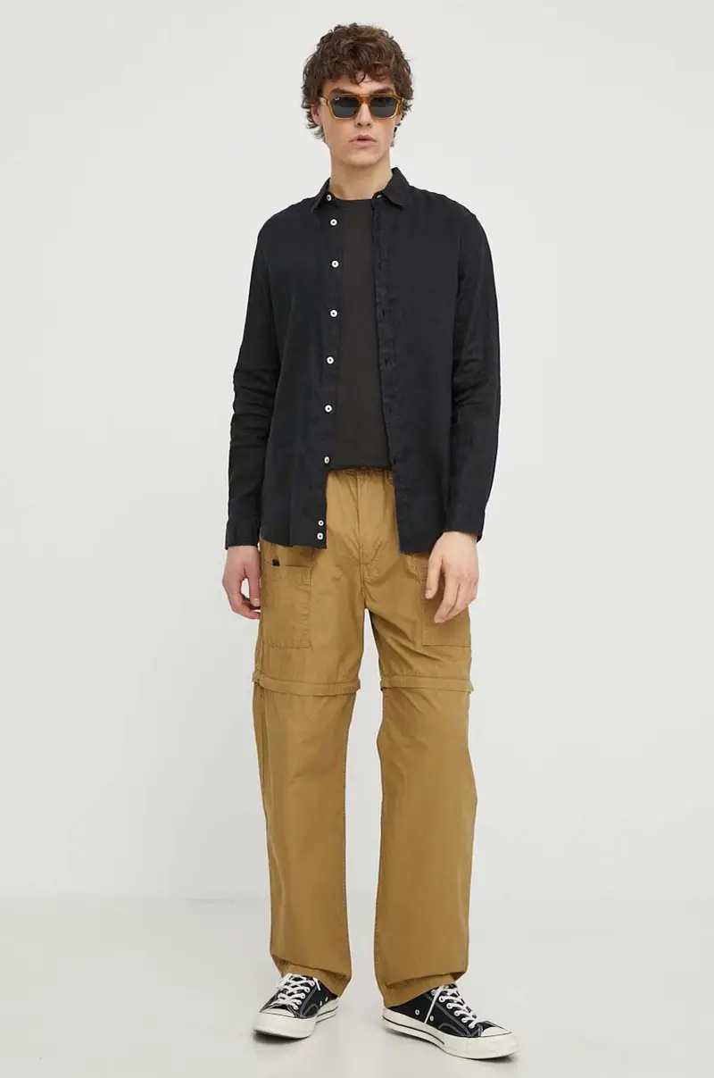 Levi's pantaloni uomo colore beige miniatura 3