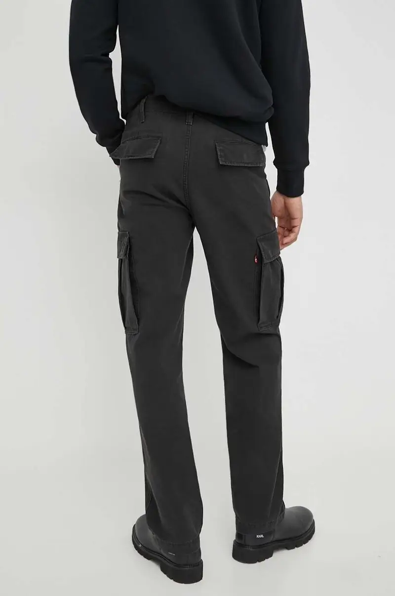 Levi's pantaloni uomo colore nero