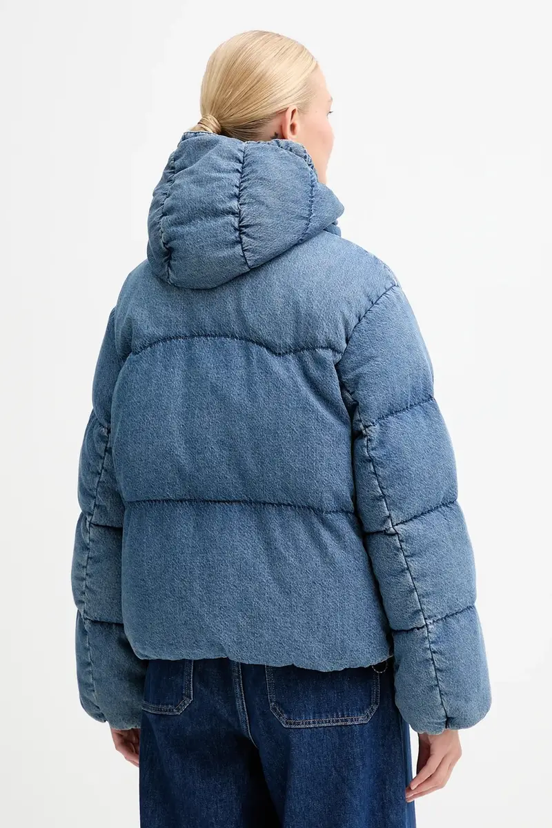 Levi's piumino colore blu 003MD miniatura 3