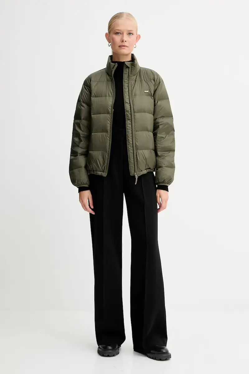 Levi's piumino donna colore nero A8320 Verde miniatura 2