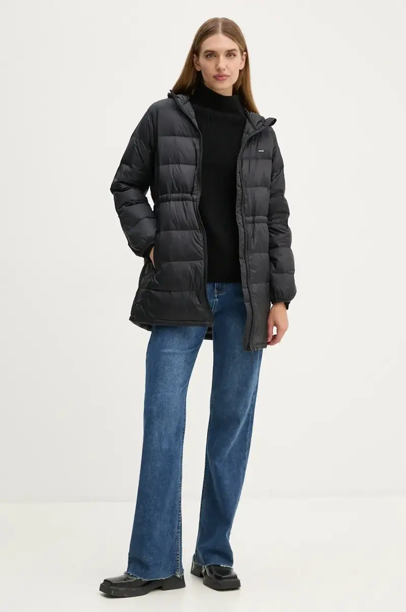 Levi's piumino donna colore nero A8525 miniatura 2