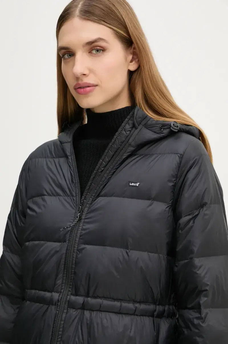 Levi's piumino donna colore nero A8525 miniatura 4