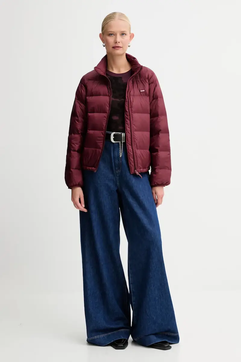 Levi's piumino donna colore rosso A8320 miniatura 2