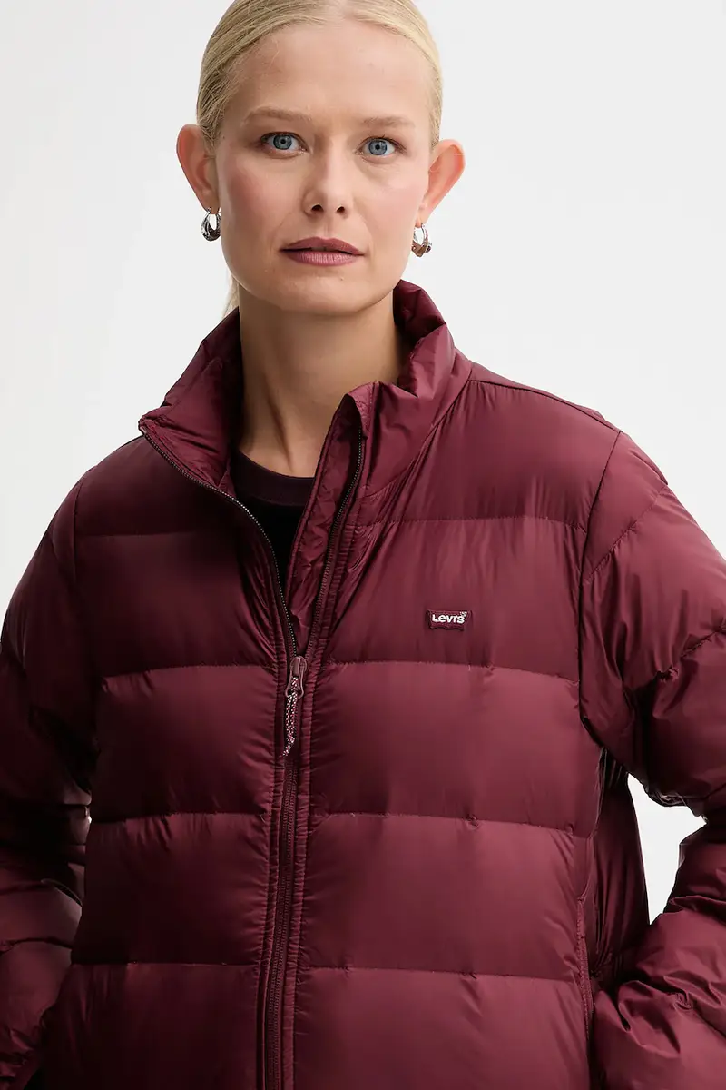 Levi's piumino donna colore rosso A8320 miniatura 4