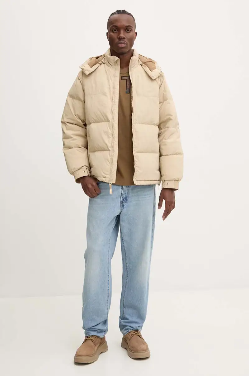 Levi's piumino uomo colore beige A8557 miniatura 2