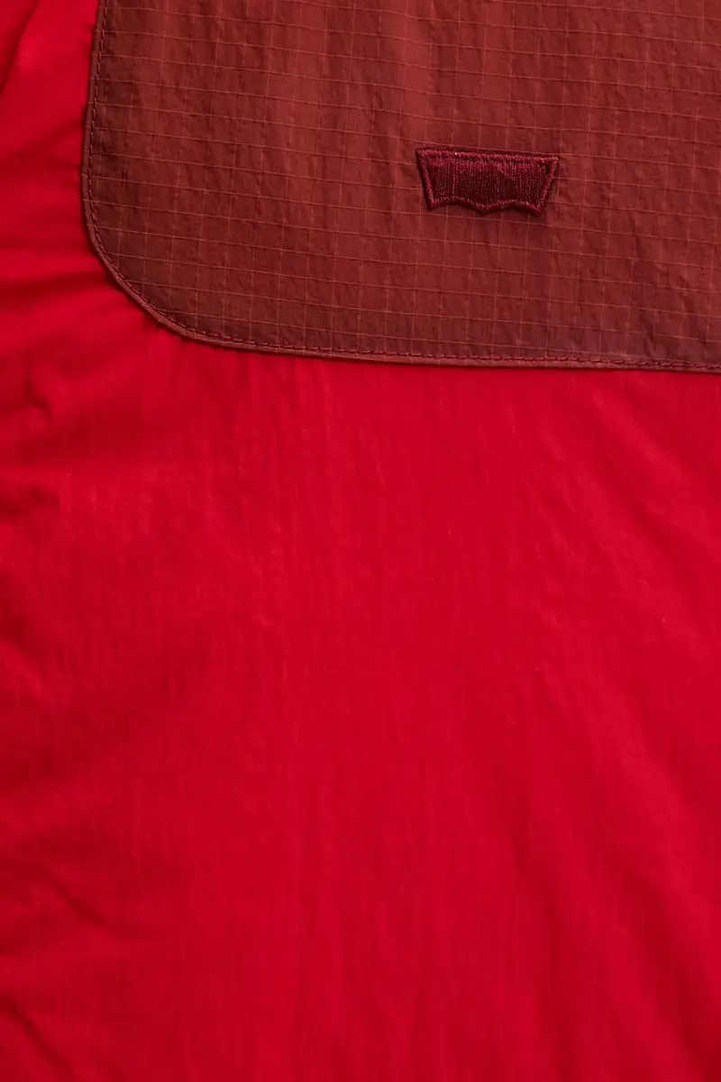 Levi's piumino uomo colore beige A8557 Rosso miniatura 5