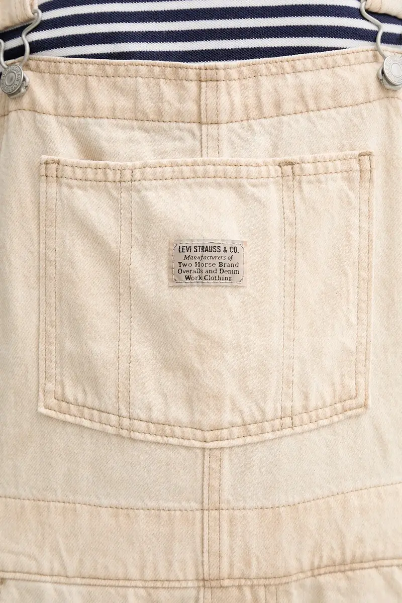 Levi's Salopette Donna Beige 3572690 miniatura 4