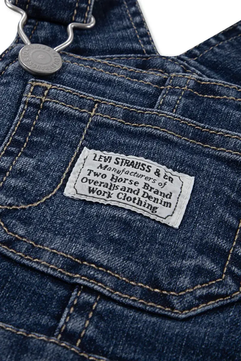 Levi's Salopette Bambino Blu 3753970 miniatura 4