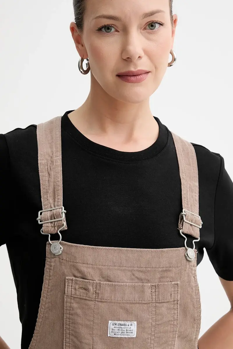 Levi's Salopette Marrone 3250427 miniatura 4