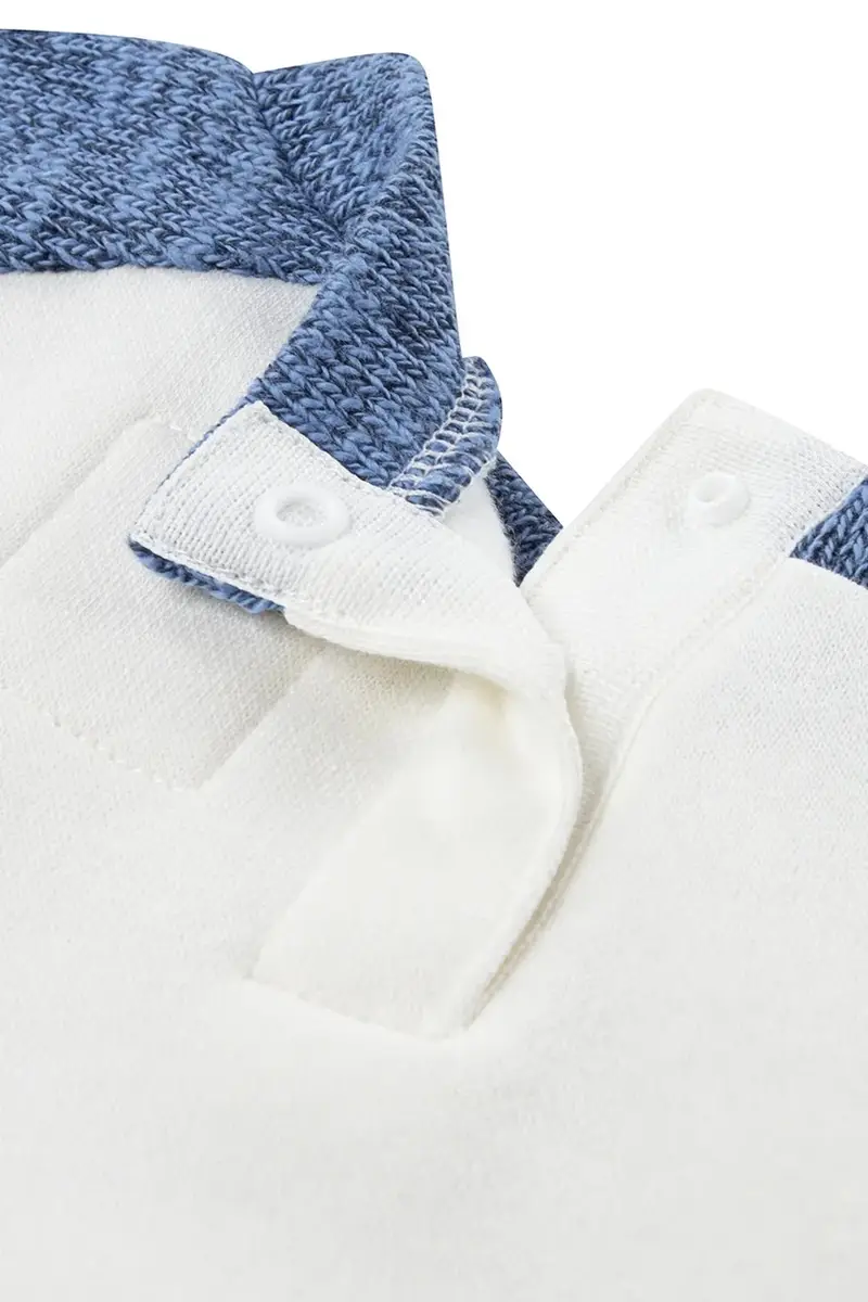 Levi's set per bambini SNIT MOTO CREW & DENIM SET pacco da 2 colore blu 6EN740 miniatura 4