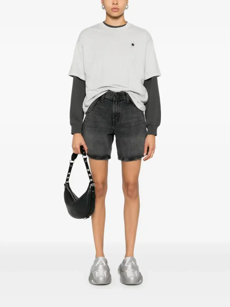 LEVI S - Shorts baggy NERO miniatura 2
