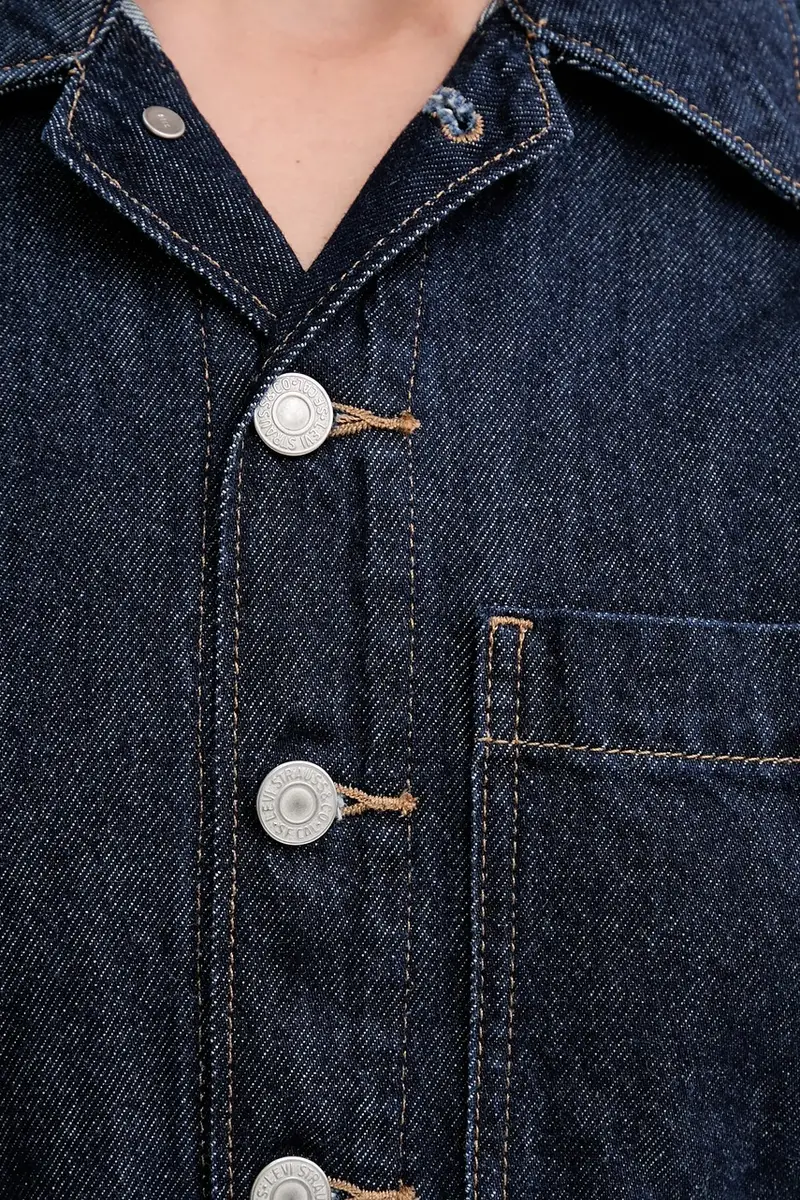 Levi's tuta elegante colore blu navy A4850 miniatura 5