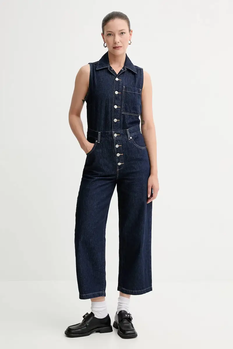 Levi's tuta elegante colore blu navy A4850