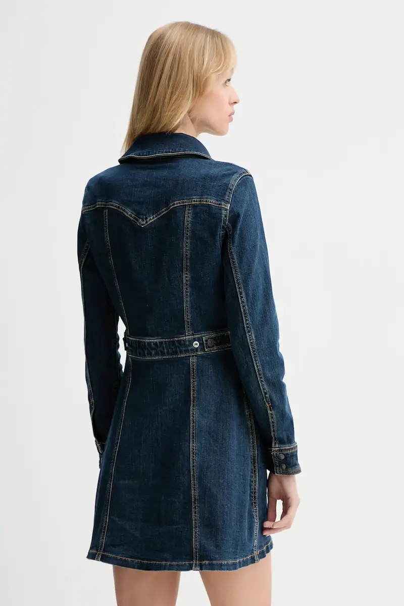 Levi's vestito di jeans colore blu 003S6 miniatura 3