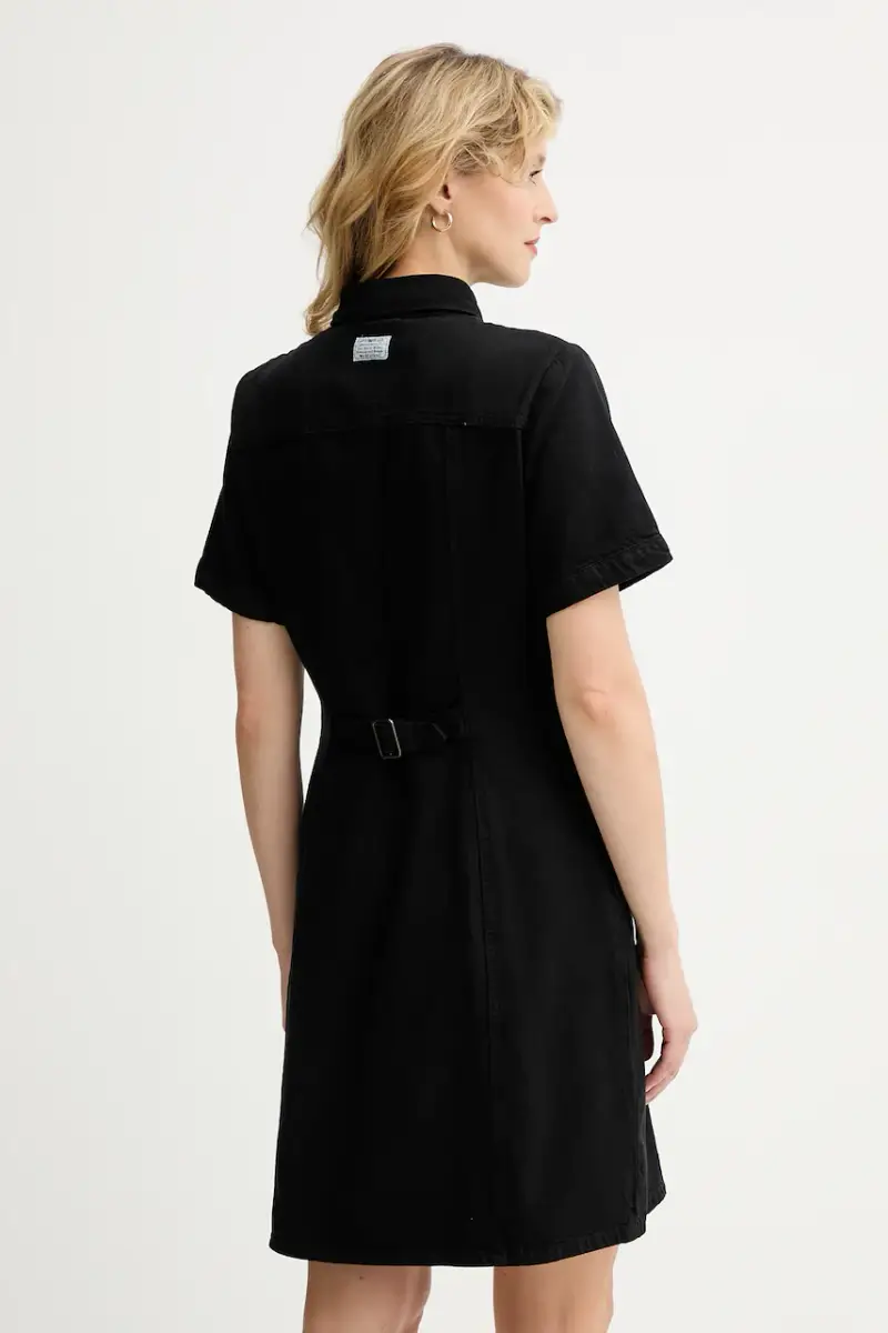 Levi's vestito di jeans colore nero 001HR miniatura 3