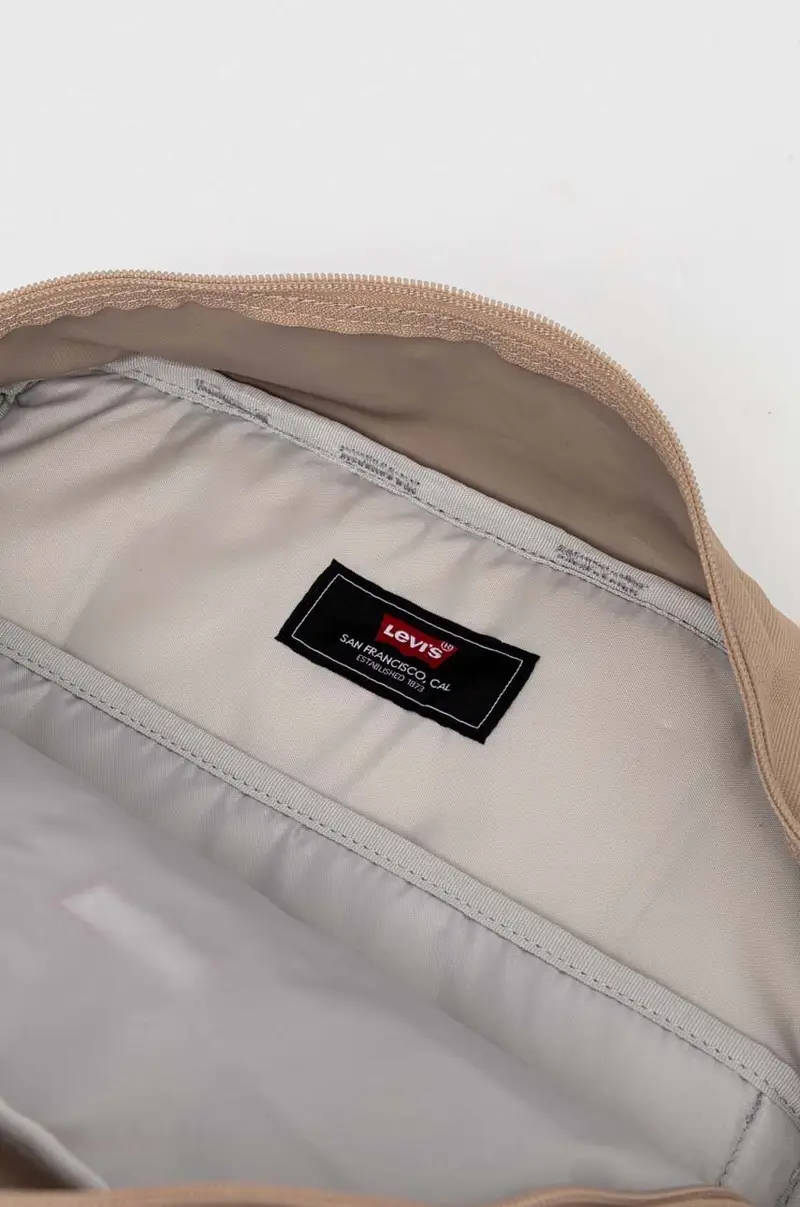 Levi's zaino colore beige miniatura 5