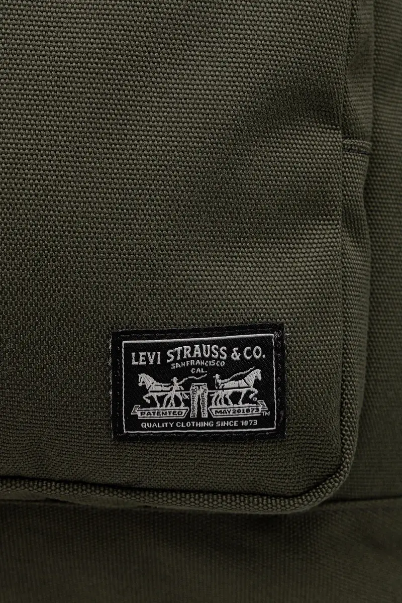 Levi's zaino colore verde 004C3 miniatura 4