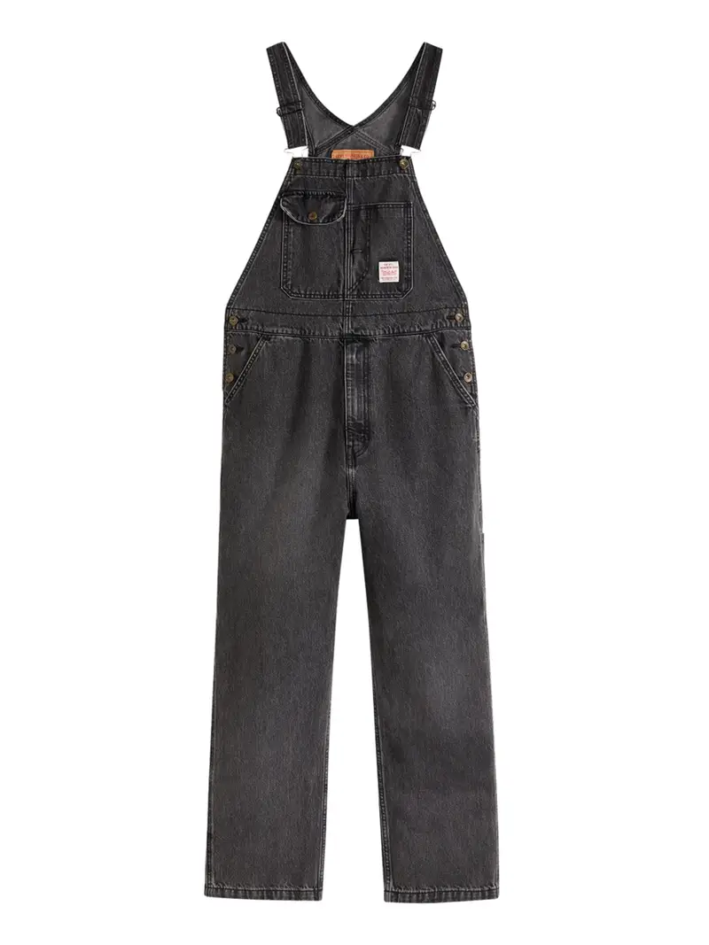 salopette levis da uomo - nero
