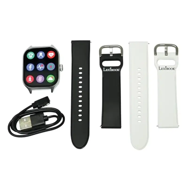 Lexibook, Power Watch, Montre connectée Compatible iOS et Android, Reçoit des appels et Notifications, Coach Sportif miniatura 3