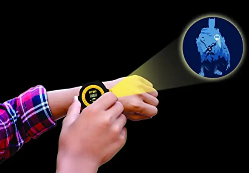 Lexibook - Schermo digitale per orologio a proiezione regolabile - 20 immagini Batman - per Bambini - Negro y Blu - DMW050BAT miniatura 2