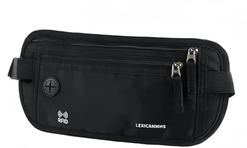 LEXICANMHS Marsupio Uomo Nero 1583296