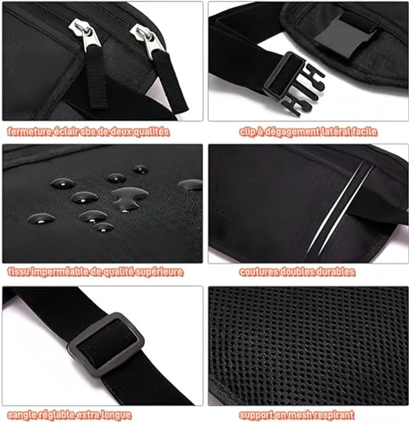 LEXICANMHS Marsupio Uomo Nero 1583296 miniatura 3